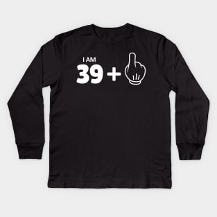 40th birthday Kids Long Sleeve T-Shirt